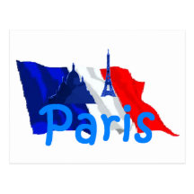 PARIS Postcard