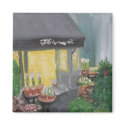 Paris Shopping by Candlelight magnets
