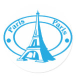 Paris Stamp stickers