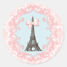 Paris Vintage Stickers