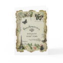 Paris Vintage Wine and Roses Card