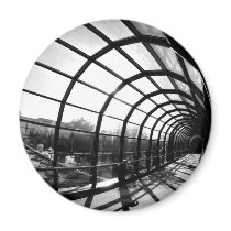 Paris Walkway Fridge Magnet