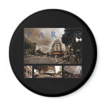 Parisian Cafe Scene magnets