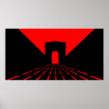 Parisian Dusk -  Inspired by Champs Elysées and... Posters