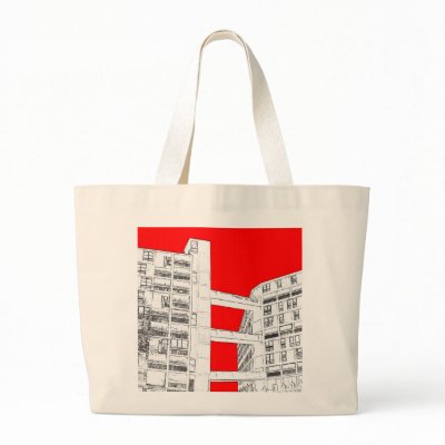  Tote Bags on Park Hill   Sheffield  Red    Tote Bag   Zazzle Co Uk