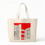 Park Hill , Sheffield (red) - Tote bag