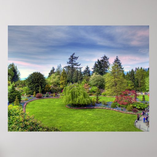 Park in Spring Posters
