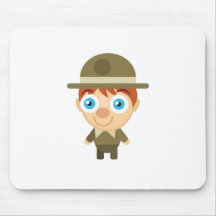 Park Ranger - My Conservation Park Mousepad