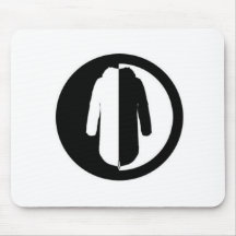 Parka Power is a cool retro mod motif Mouse Pads