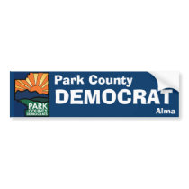 ParkCo Dem - Alma Bumper Stickers
