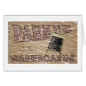 Parker Washboard - distressed cards
