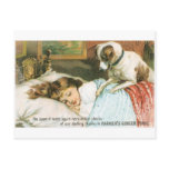 Parkers Ginger Tonic Sleeping Girl with Dog Post Card