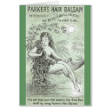 Parker's Hair Balsam Victorian Trade Card