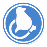 PARKING FOR DISABLED TUX stickers