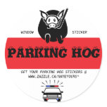 PARKING HOG stickers