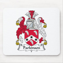 Parkinson Family Crest Mouse Mat