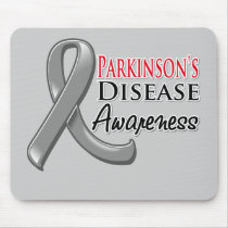 Parkinsons Disease Awareness Ribbon Mousepad