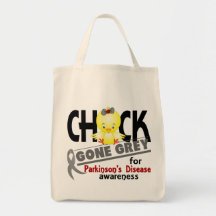 Parkinson's Disease Chick Gone Grey 2 Canvas Bag