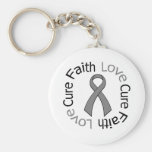Parkinson's Disease Faith Love Cure Key Chain