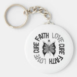 Parkinson's Disease Faith Love Cure Keychains
