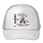 Parkinsons Disease I Wear Grey For ME 43 Mesh Hat