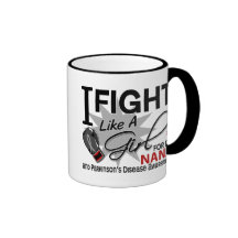 Parkinson's Fight Like A Girl Nana 11 Coffee Mug