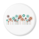 Parks Daisies Fridge Magnets
