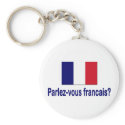 Parlez-vous francais? keychains