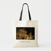 Parliament, Vienna, Austria Current Step: 12% Canvas Bag