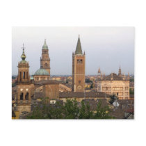 Parma city centre; Battistero church on the Post Card