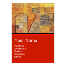 PARNASSUS / ABSTRACT,black Business Card Template