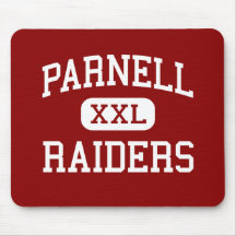 Parnell - Raiders - Middle - Williamsburg Iowa Mouse Pads