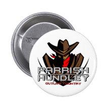 Parrish-Hundley Outlaw Country Round Button