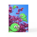 Parrot Babys card cute greeting card