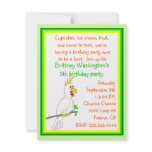 Parrot Birthday Invitation