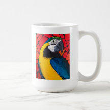 Parrot / Mc caw cup Coffee Mug