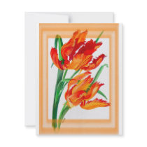 Parrot Tulip with Border