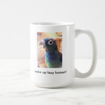 parrot wake up call coffee mugs