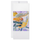 Parrots fighting inverted to orange and white rack cards