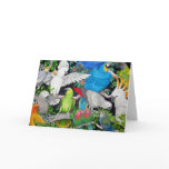 Parrots of the World Card