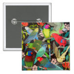 Parrots of the World II Pins