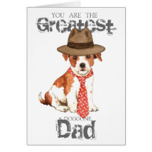 Parson Russell Dad Greeting Cards