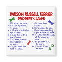 PARSON RUSSELL TERRIER Property Laws 2 magnets