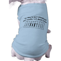 Part Bloodhound Part Fence-Jumper Doggie Tee Shirt