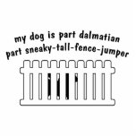Part Dalmatian Part Fence-Jumper Photo Sculpture