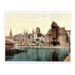 Part of the Kranthor, Danzig, West Prussia, German Post Cards
