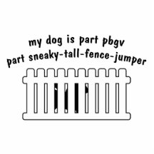 Part PBGV Part Fence-Jumper Photo Cut Out