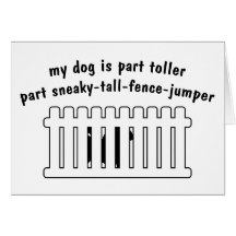 Part Toller Part Fence-Jumper Card