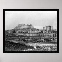 Parthenon Athens, Greece 1920 Print