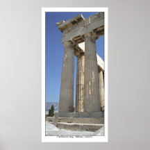 Parthenon dog print